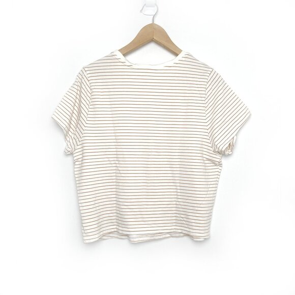 Old Navy Striped Crop Tee - Picture 4 of 8